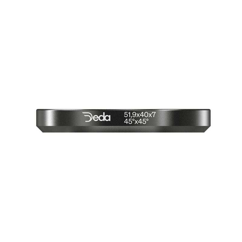 Deda Elementi Headset bearing 1"-1/2, steel, 45°x45°, ACB, 51.9x40x7mm, 2S, black coating