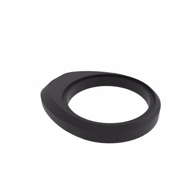 VINCI TOPCAP ADAPTER for D-SHAPE fork steerer, Nylon, BLACK