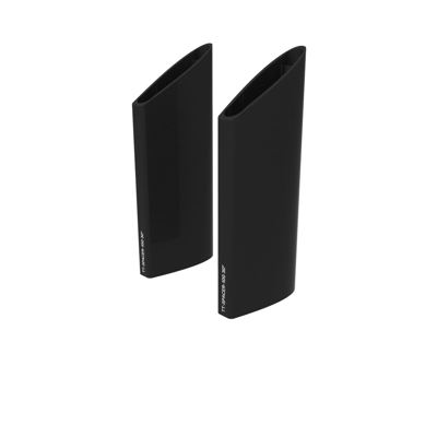 TT spacer 100mm/30° (1 set = 2 pcs), aluminum, black anodize
