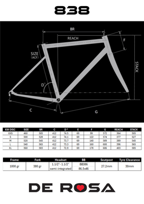 De Rosa 838 CARBON