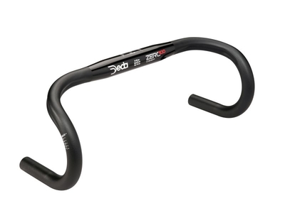 ZERO100 Deep handlebar 42 cm BLACK, Alloy 7075, w/Di2 holes