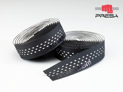 PRESA TAPE , NASTRO, BLACK/WHITE, double layer, perforated