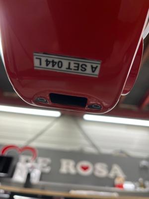 De Rosa SETTANTA DB -Frameset [M] -  Custom Paint - TRAFFIC RED