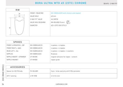 Campagnolo BORA ULTRA WTO 45 DB - BLACK CHROME N3W - Special Edition