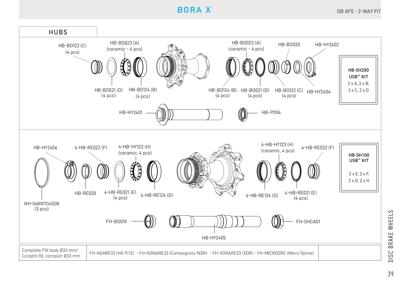 Campagnolo BORA X 50 DB 2WF C27 rear HG