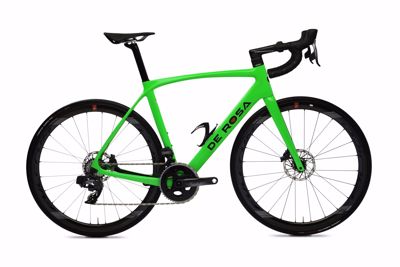 De Rosa IDOL DISK  - VERDE - XS - Chorus Carbon 12s - Scirocco DB - EX DEMO max 500