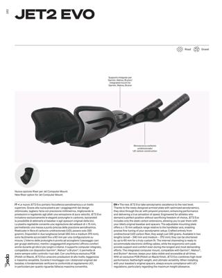 Deda Elementi JET2 EVO, extensions, carbon, without spacers