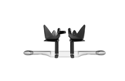 Deda Elementi JET ONE CLIP-ON, complete set, size S (340mm), with bridge &