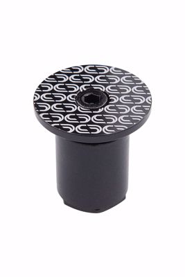 LOOP END-PLUG / TAPPO MANUBRIO, BLACK anodized, expander s