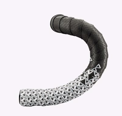 LOOP TAPE , NASTRO, BLACK/SILVER, Deda logo texture, double