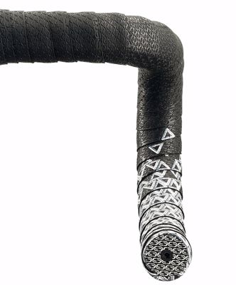 Deda Elementi LOOP TAPE , NASTRO, BLACK/SILVER, Deda logo texture, double