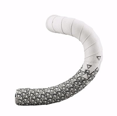 LOOP TAPE , NASTRO, WHITE/BLACK, Deda logo texture, double l