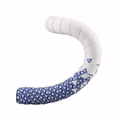 LOOP TAPE , NASTRO, WHITE/BLUE, Deda logo texture, double la