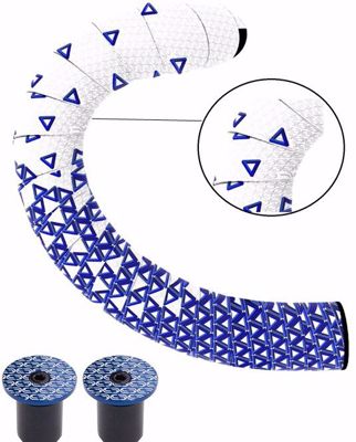 Deda Elementi LOOP TAPE , NASTRO, WHITE/BLUE, Deda logo texture, double la