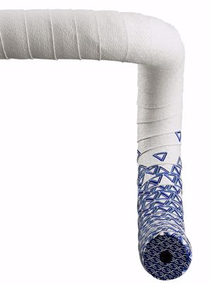 Deda Elementi LOOP TAPE , NASTRO, WHITE/BLUE, Deda logo texture, double la