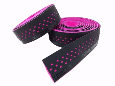PRESA TAPE, NASTRO,  BLACK/FUCSIA, double layer, perforated