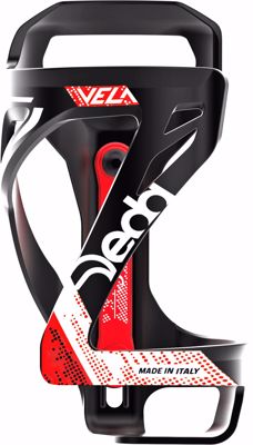 RED VELA bottle cage, nylon, right side loading