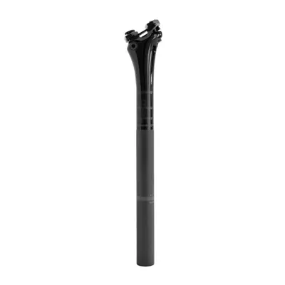 Deda Elementi RS 0, seatpost, carbon, Ø27.2x400mm, setback 0mm, POB, bolts