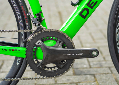 De Rosa IDOL DISK  - VERDE - XS - Chorus Carbon 12s - Scirocco DB - EX DEMO max 500