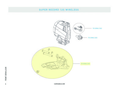 SR WL 12s derailleur cage