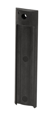 D-SHAPE fork spacer/spessore, 100mm length, thermoplastic composite, black