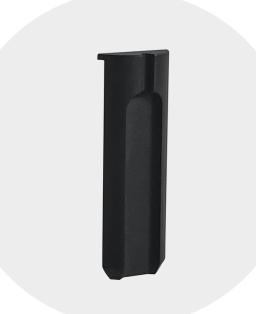 D-SHAPE fork spacer/spessore, 70mm length, aluminum, (for current EXP-DX