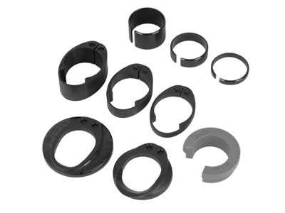 INNER SLEEVES for VINCI spacers, alloy, 1 set (1x5mm 1x10mm