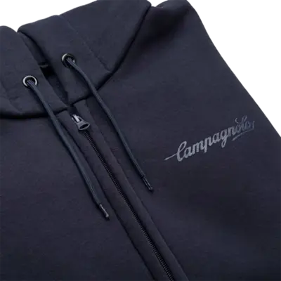 Campagnolo Hoodie Sweatshirt logo blue unisex XS