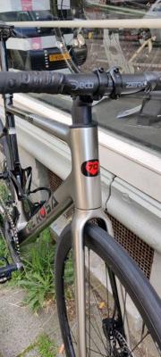 De Rosa R838 DISK SILVER NERO  - frameset [L]