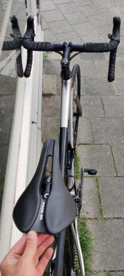 De Rosa R838 DISK SILVER NERO  - frameset [L]