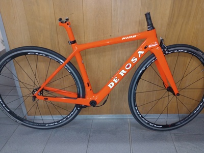 KING XS ORANGE - XS 45 - Frameset + DM brakes - EX DEMO
