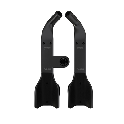 Deda Elementi JET2 Hydro extensions, Dedacciai V107 aluminium, Medium, 345