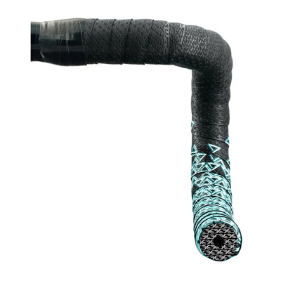 Deda Elementi LOOP TAPE , NASTRO, BLACK/CELESTE, Deda logo texture, double