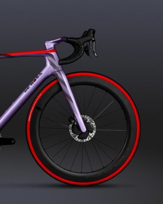 De Rosa MERAK - Dynamic Violet - Frameset