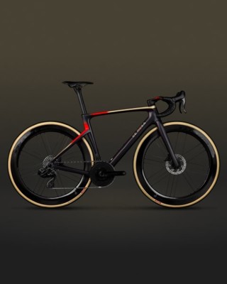 De Rosa MERAK - Race Palla di Fuoco / Burgundi - Frameset