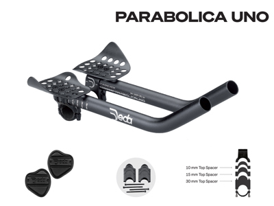 PARABOLICA 1 ALTA, J-bend extensions, 300mm, for 31,7mm, AL6