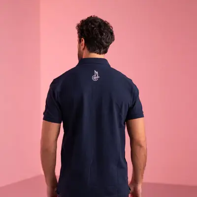 Campagnolo Polo embroidered logo unisex BL L