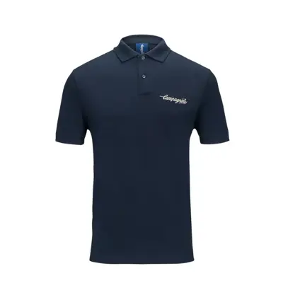 Campagnolo Polo embroidered logo unisex BL XL