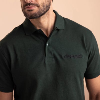 Polo embroidered logo unisex GR S
