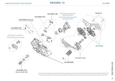 Campagnolo RE WRL 13s direct rear derailleur