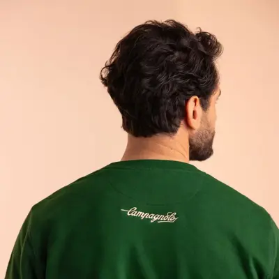 Campagnolo Sweatshirt logo green unisex - S