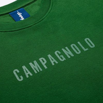 Campagnolo Sweatshirt logo green unisex - XS
