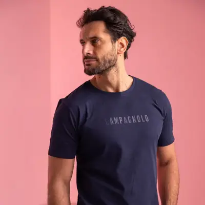 Campagnolo T-shirt Logo blue Unisex size XS