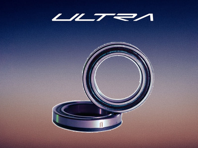 ULTRA UPGRADE - ceramic bearings set (USB)- QCK-TECH - mounted on crank