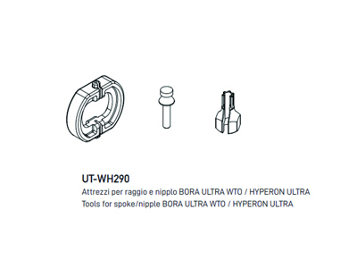 Campagnolo Tools for spoke and nipple of Bora WTO Ultra
