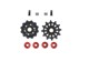 set of SR wl 12s derailleur pulleys (8,0 mm) + screws